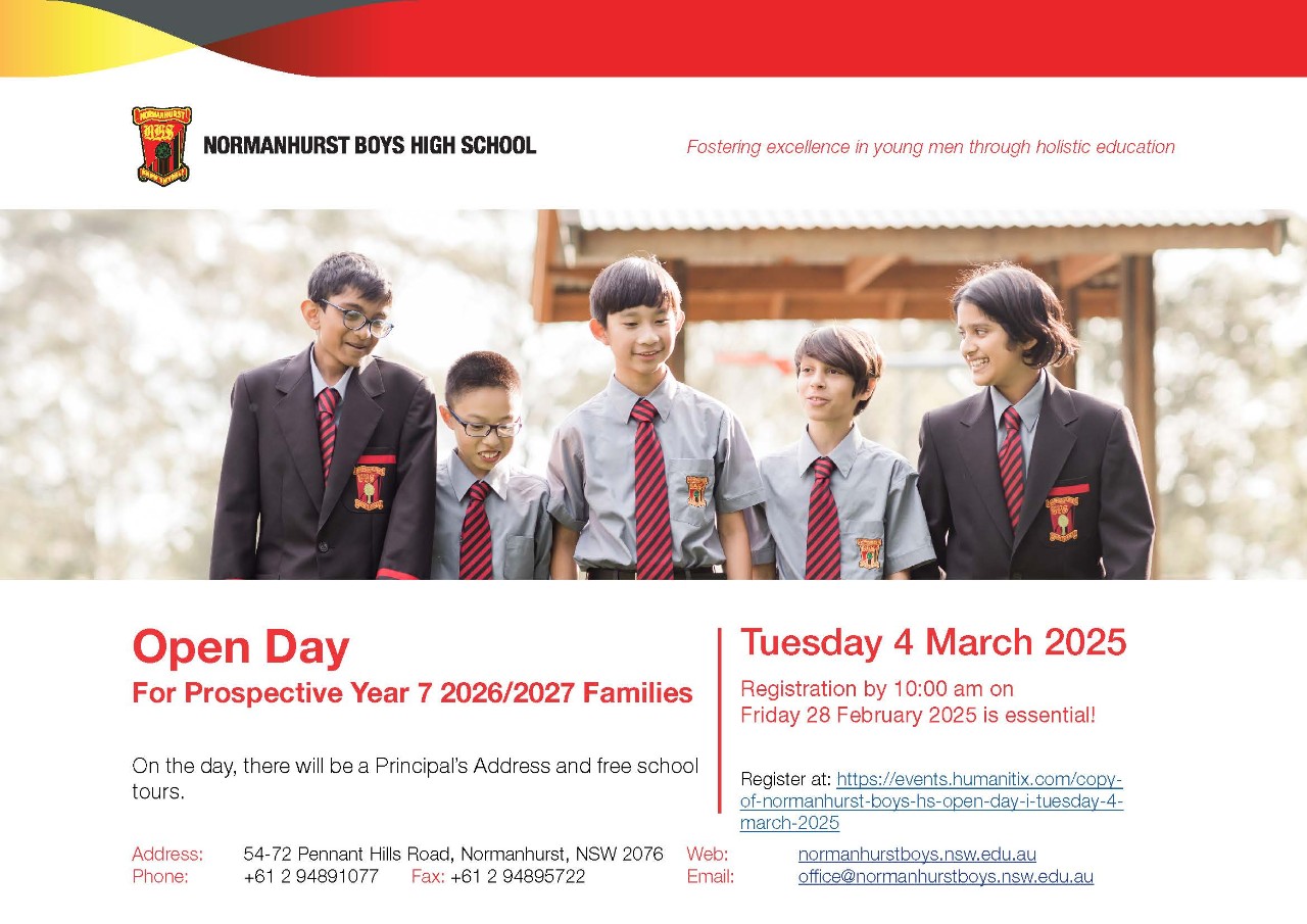 Open Day 2025 March